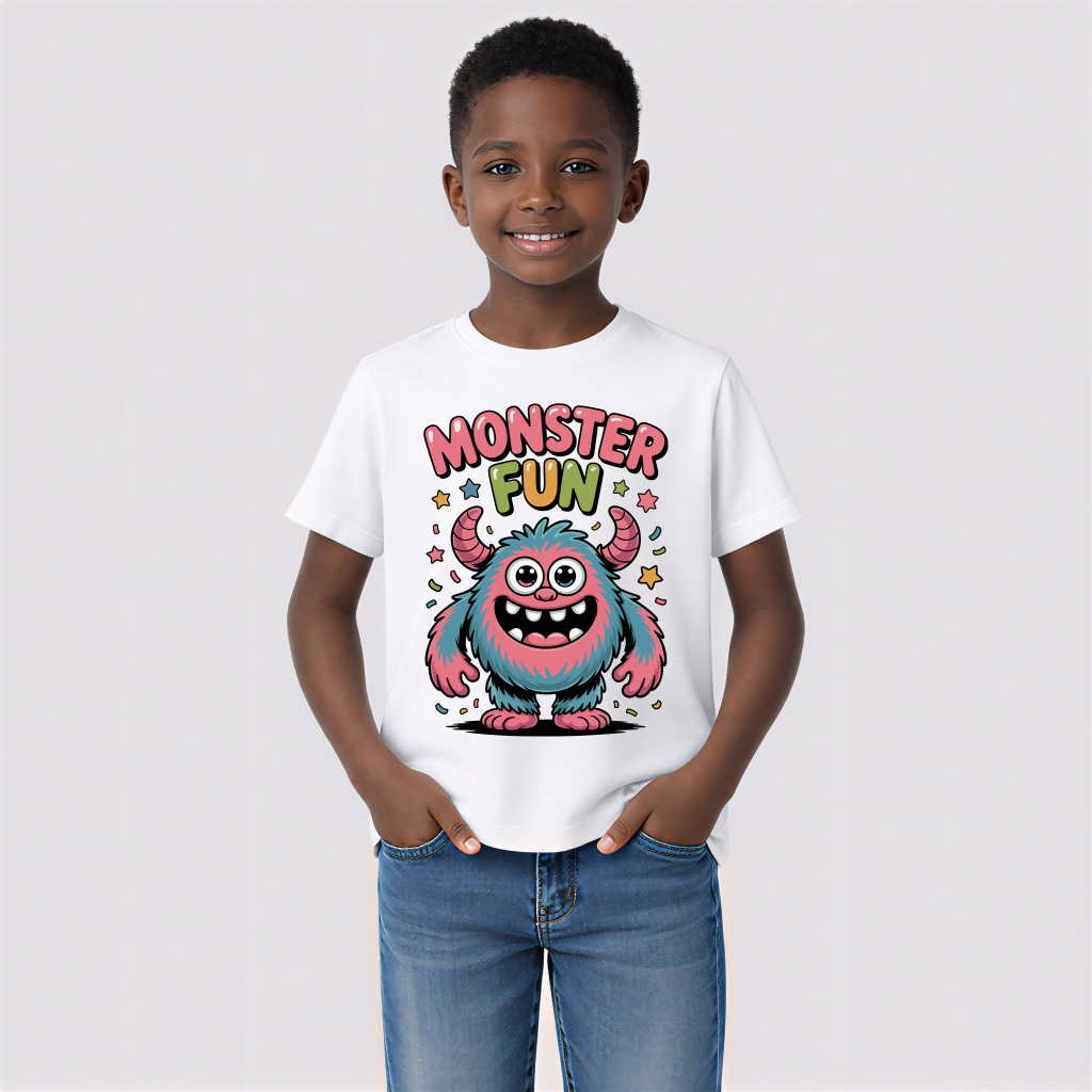 Monster Fun – Diversão Monstruosa (Kids) | Tamanhos 10, 12 e 14