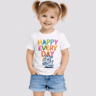 Happy Every Day – Feliz Todos os Dias (Infantil) | Tamanhos 2, 4, 6 e 8