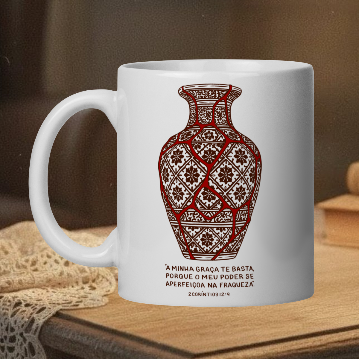 Caneca Beleza na fraqueza