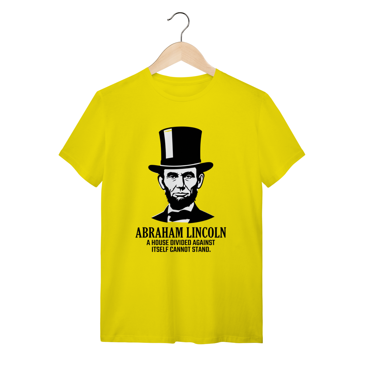 Camiseta Abraham Lincoln - A House Divided | Premium Humanidades