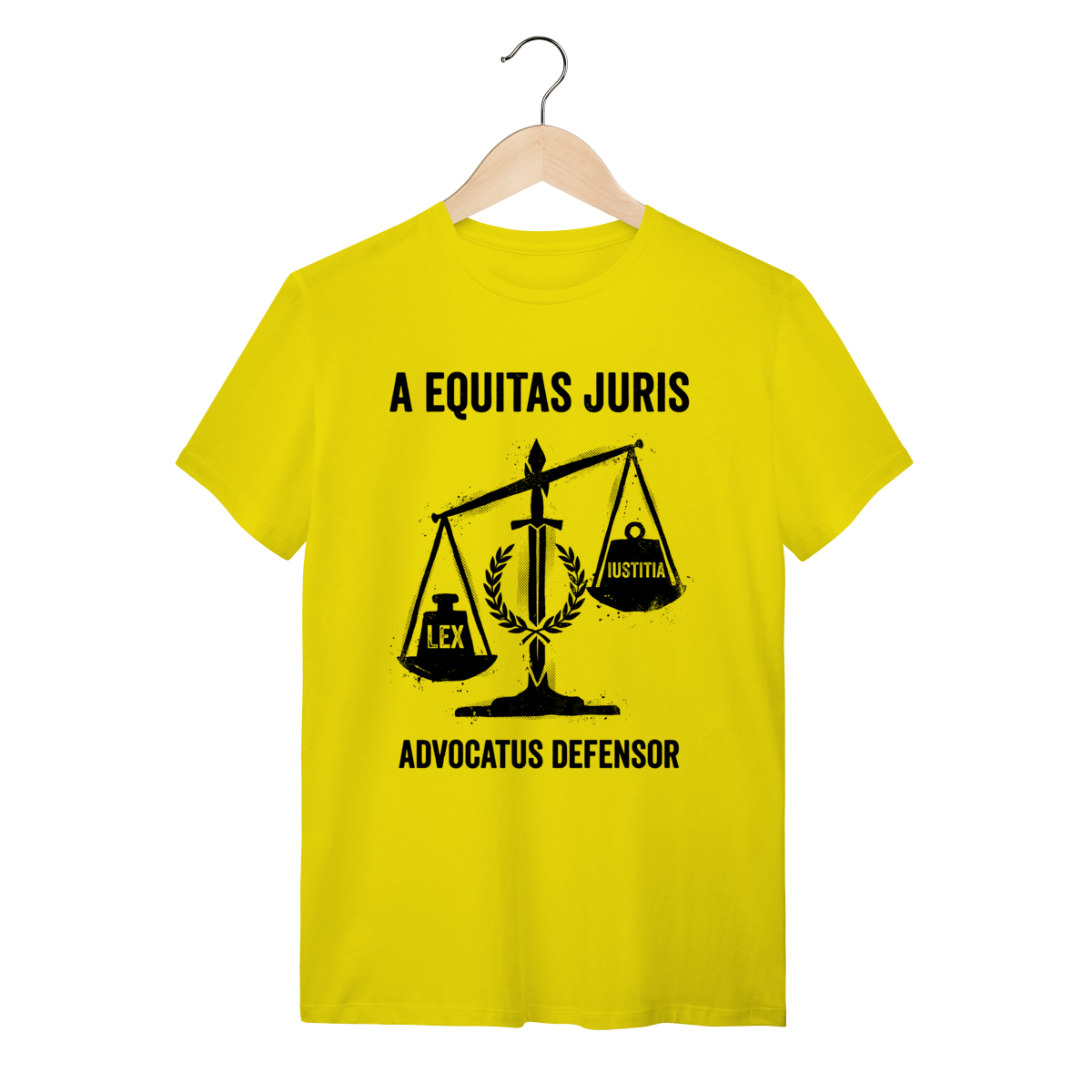 Camiseta Balança da Justiça: O Equilíbrio da Lei