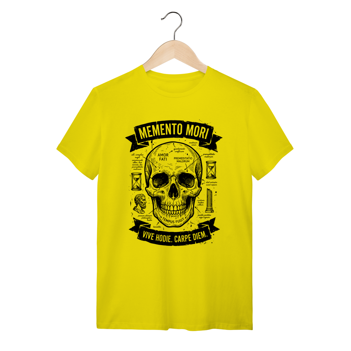 Camiseta Memento Mori: A Consciência da Vida