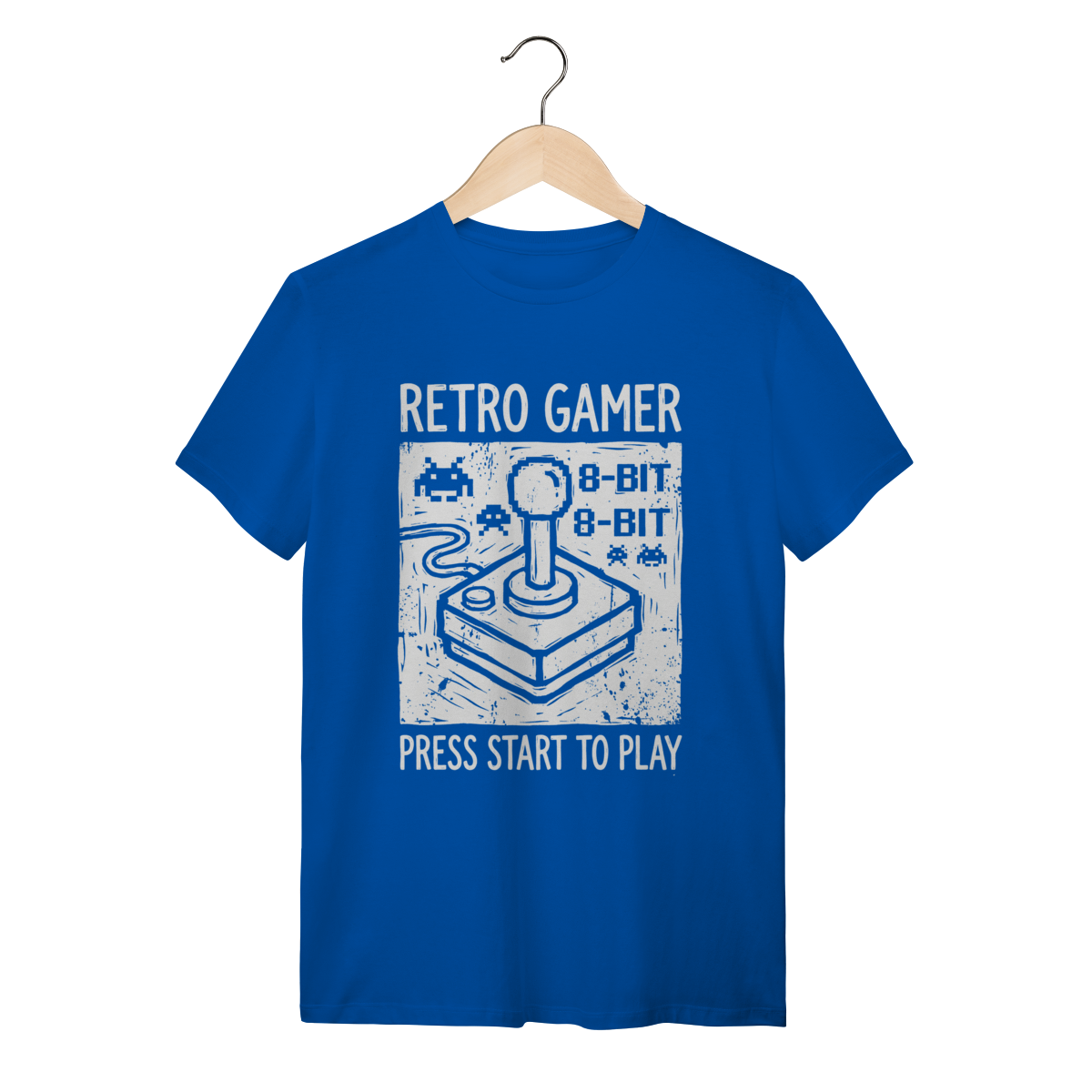 Camiseta Retro Gamer: A Era 8-Bits