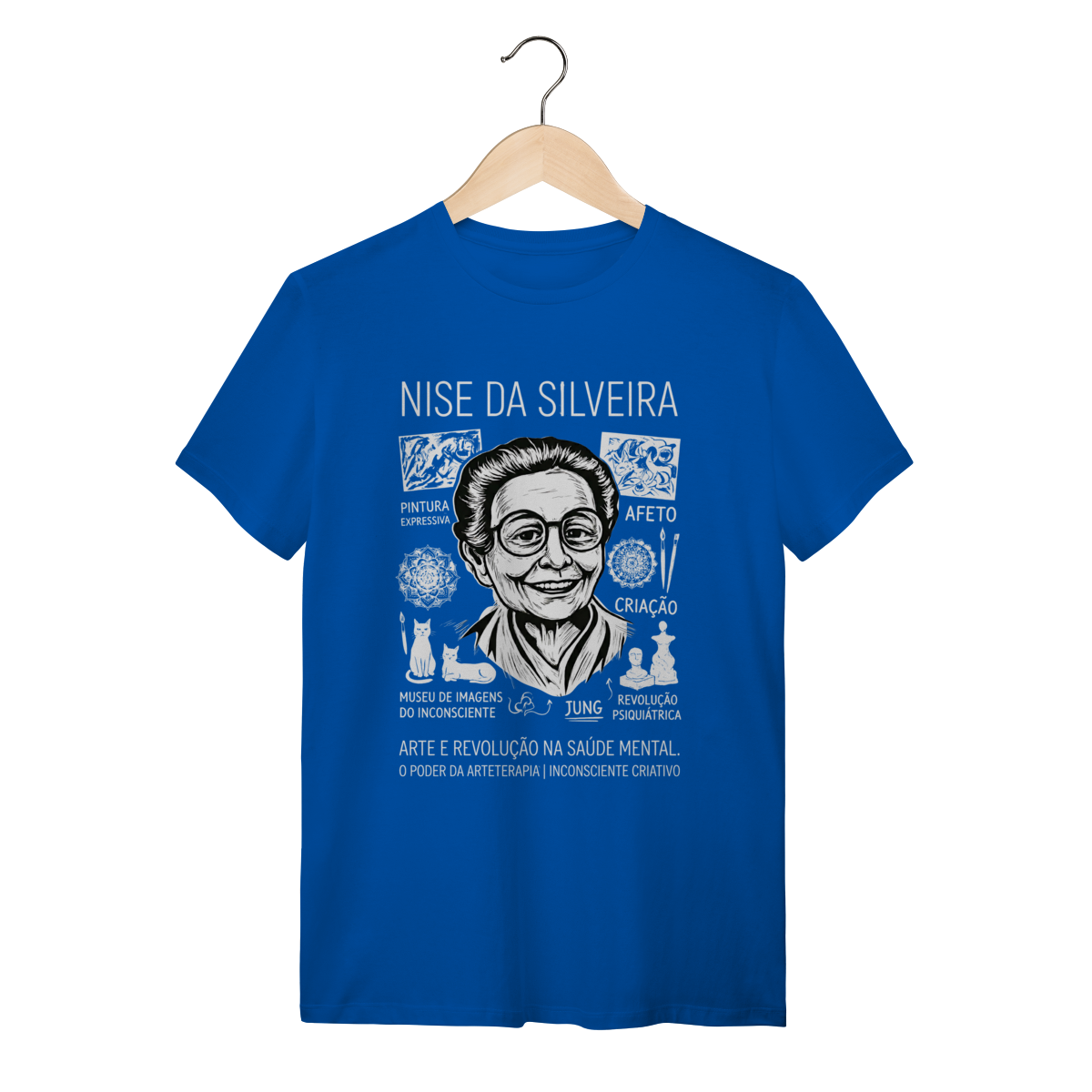 Camiseta Nise da Silveira - Imagens do Inconsciente