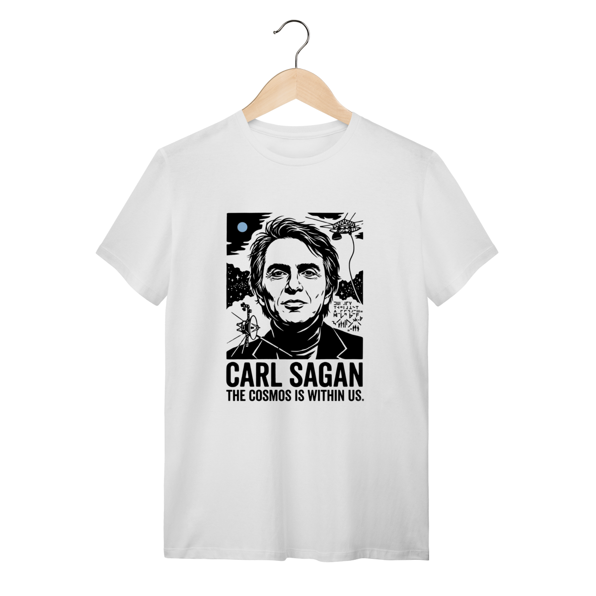 Camiseta Carl Sagan - Pálido Ponto Azul