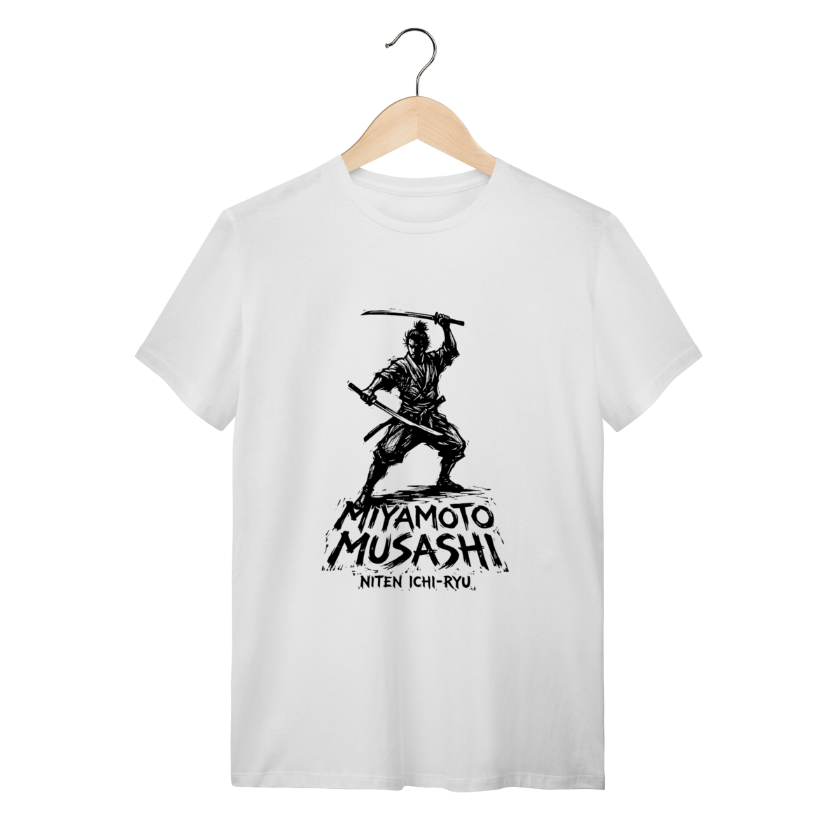 Camiseta Miyamoto Musashi – Estratégia e Filosofia