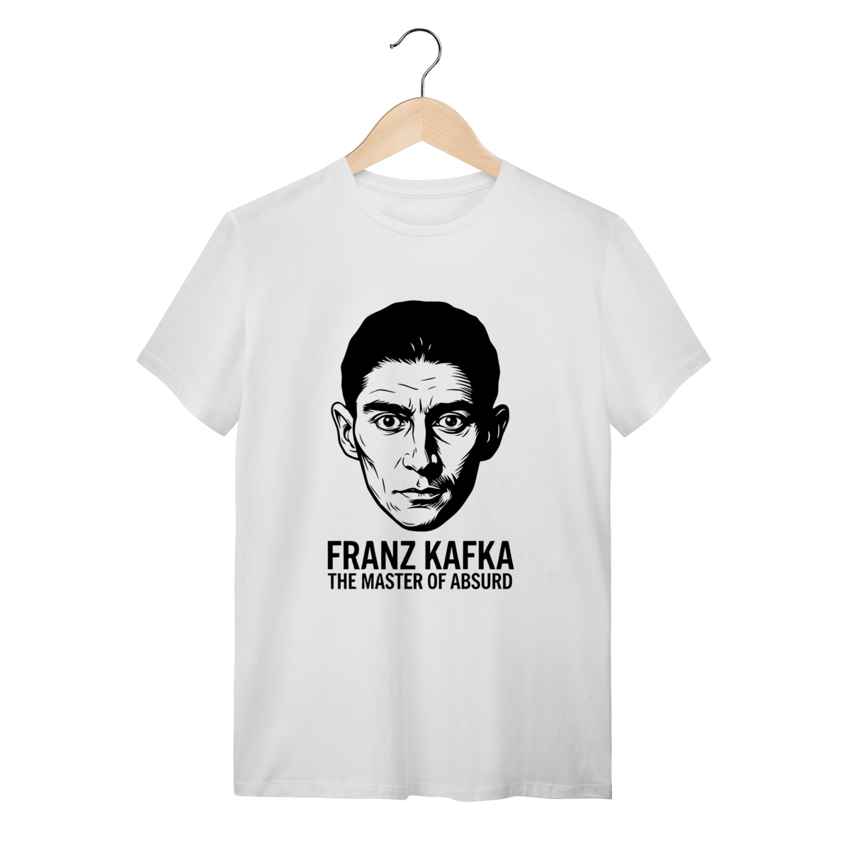 Camiseta Franz Kafka – Literatura Existencialista