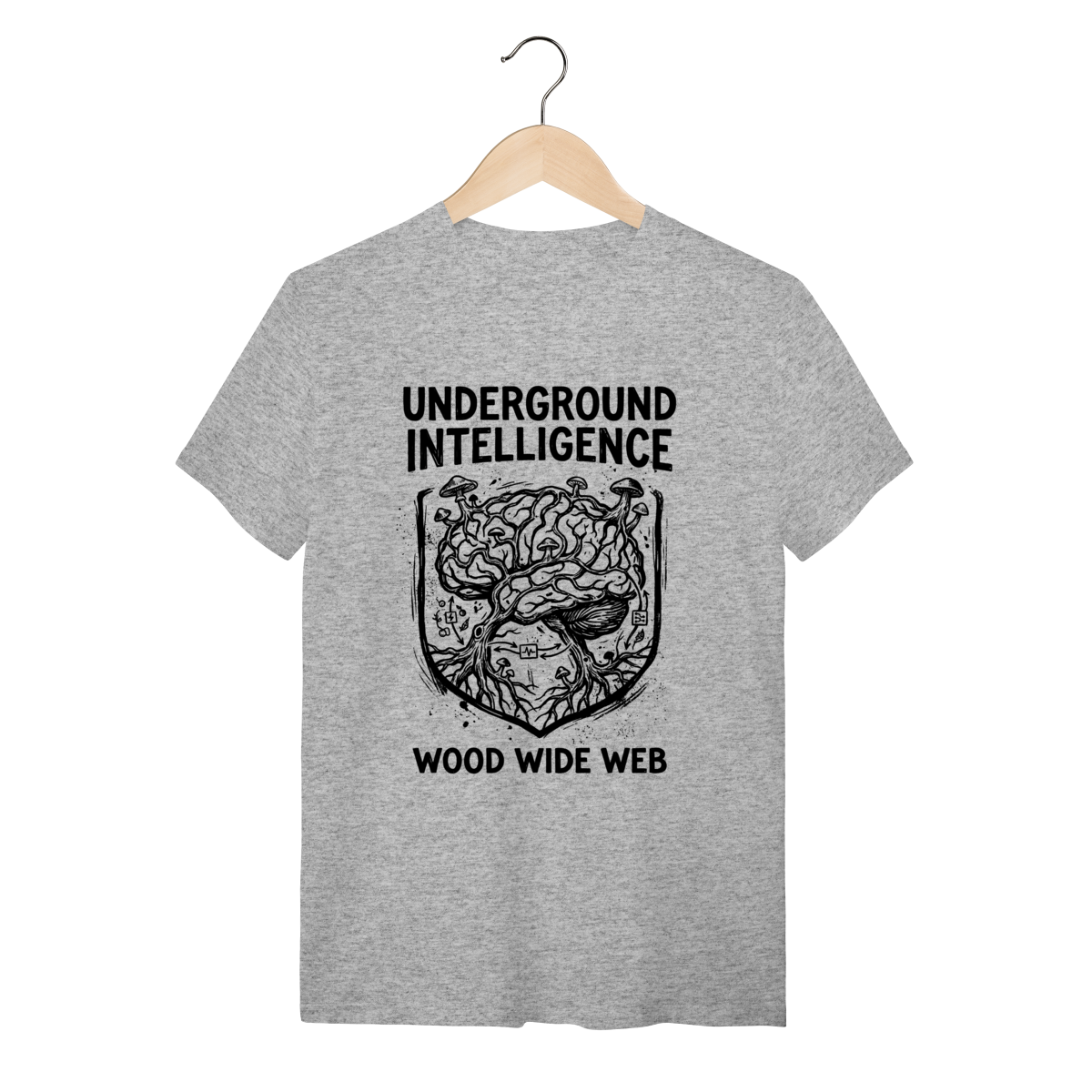 Camiseta Wood Wide Web: A Rede da Vida