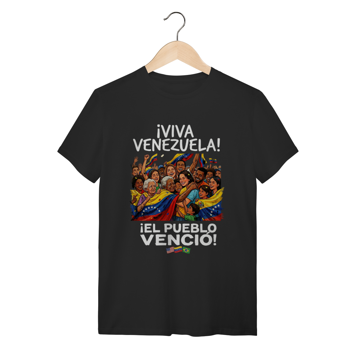 Camiseta Viva Venezuela: O Povo Venceu – Edição Especial e Histórica 2026