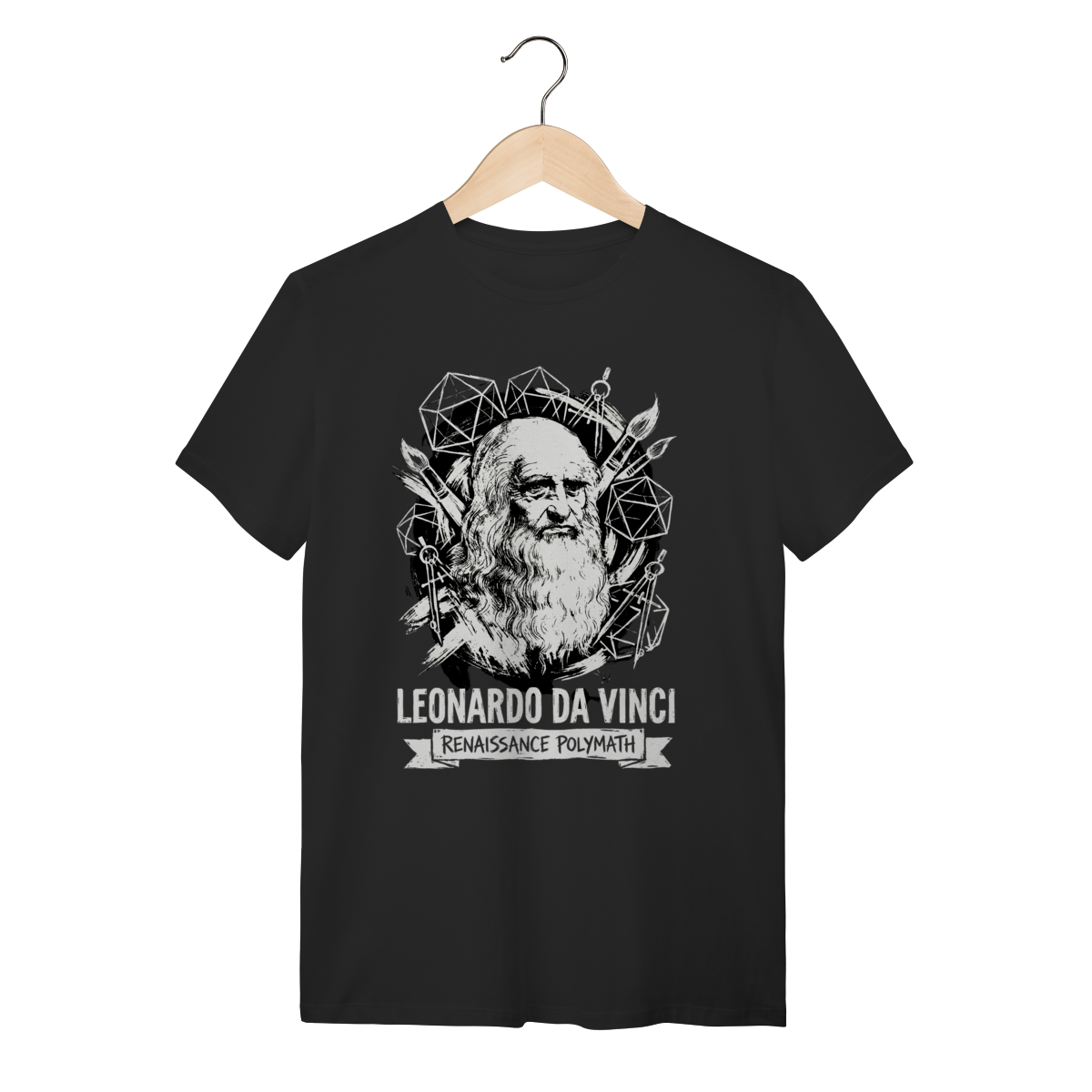 Camiseta Leonardo da Vinci – Renascimento e Arte