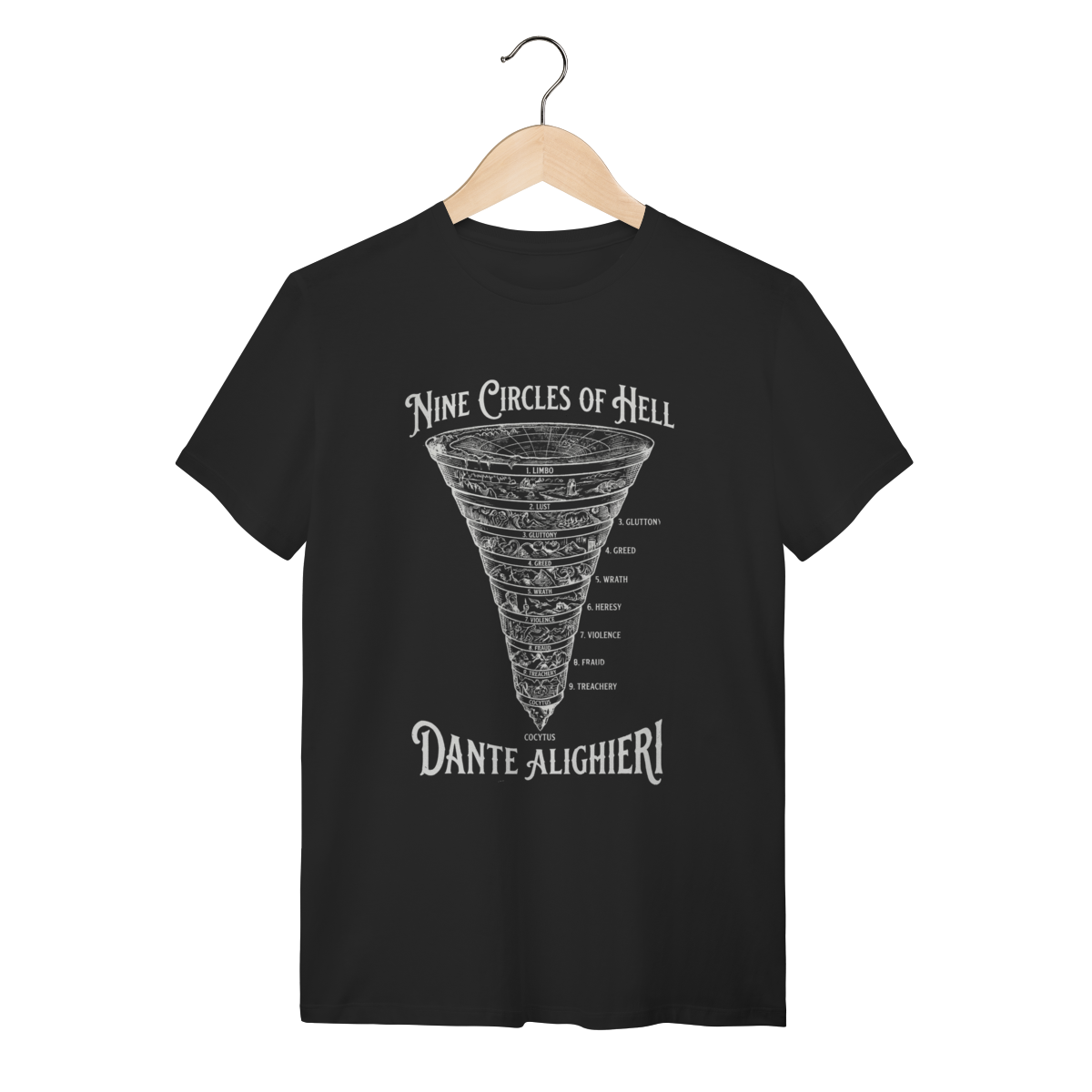 Camiseta Dante Alighieri – Literatura Clássica