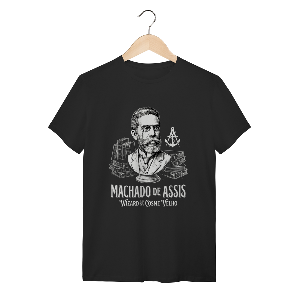 Camiseta Machado de Assis – Literatura Brasileira