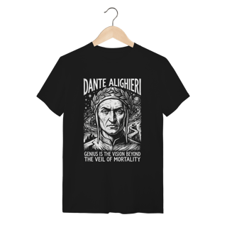 Camiseta Dante Alighieri Literatura Divina Comédia Unissex