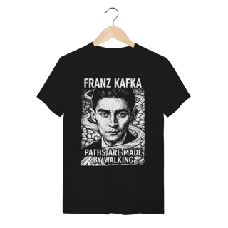 Camiseta Franz Kafka Existencialismo Algodão Premium
