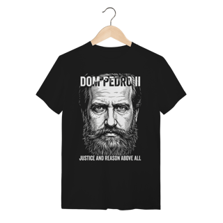 Camiseta Dom Pedro II Império História Algodão Premium