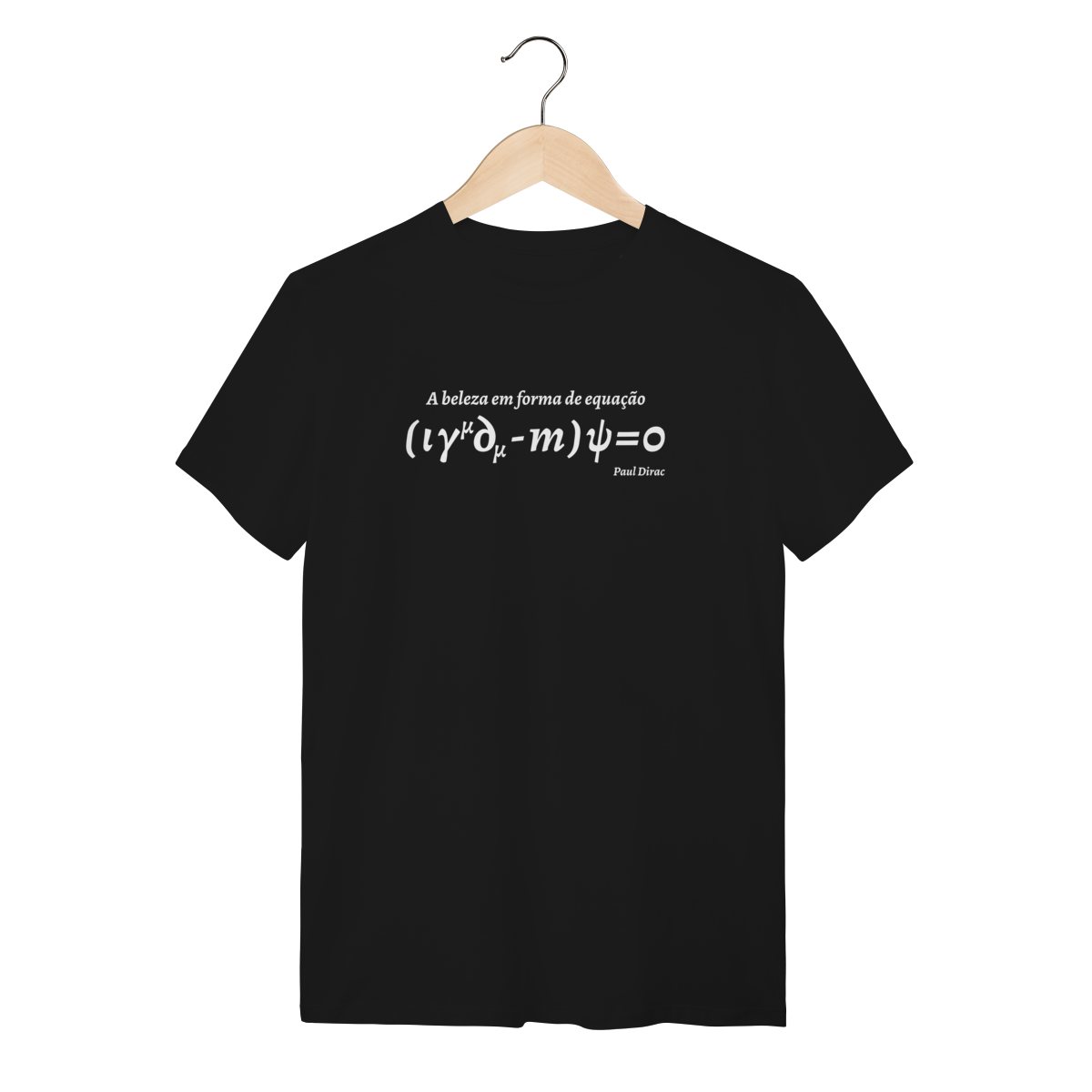Camiseta Equação de Dirac
