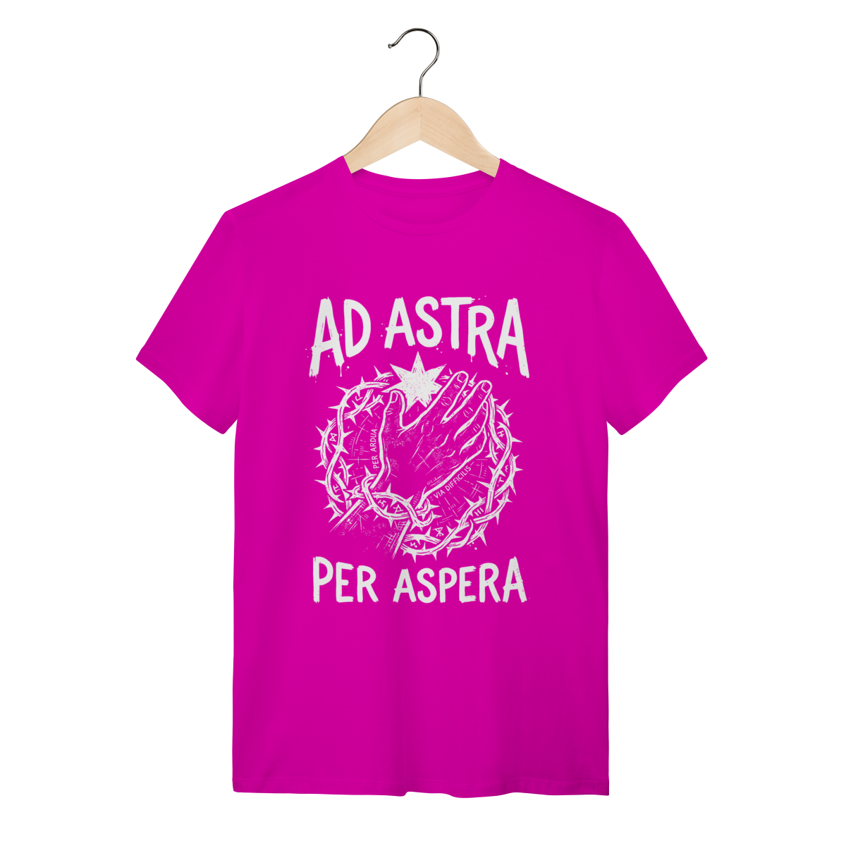 Camiseta Ad Astra Per Aspera: O Triunfo Sobre o Caos