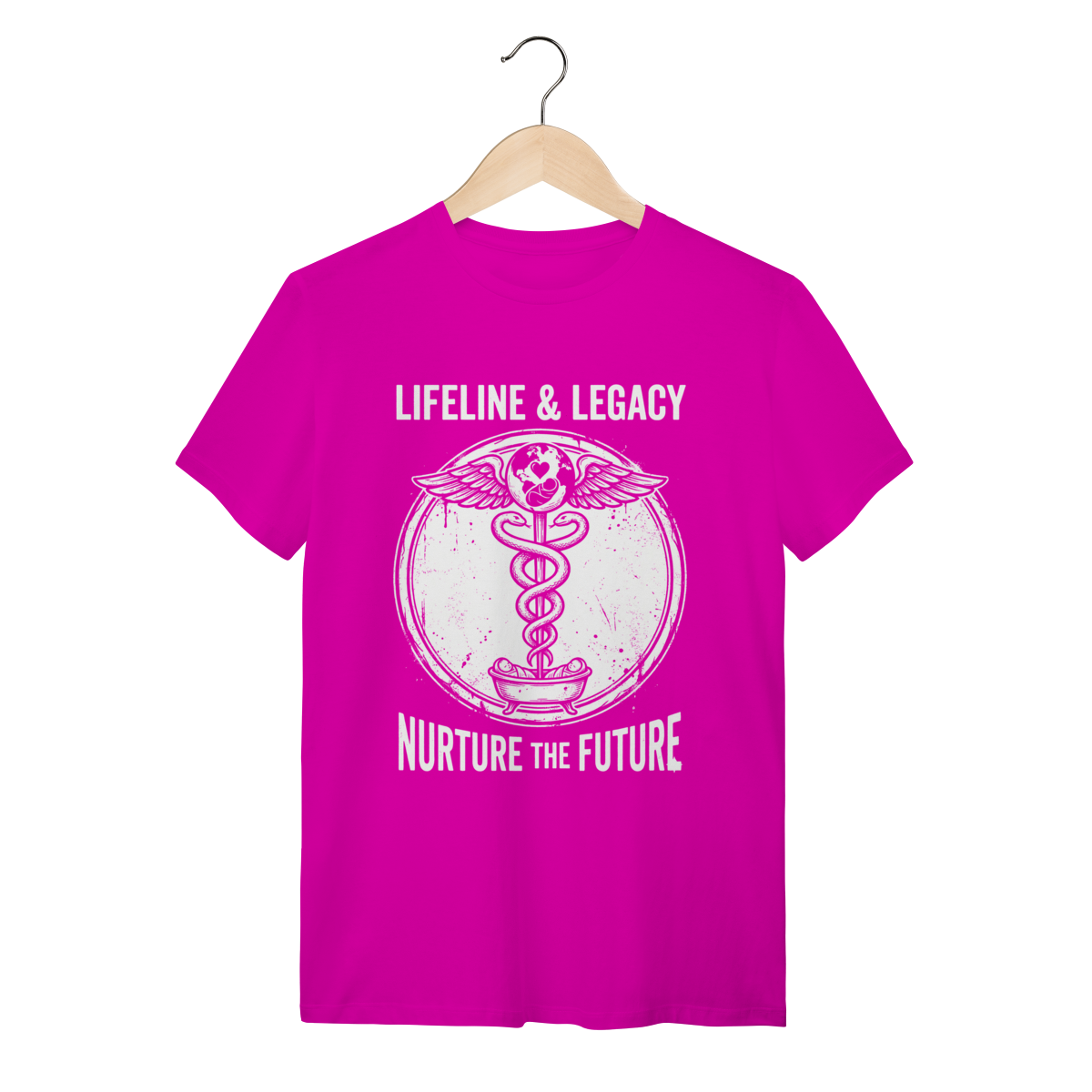 Camiseta Caduceu Neonatal: A Arte de Cuidar