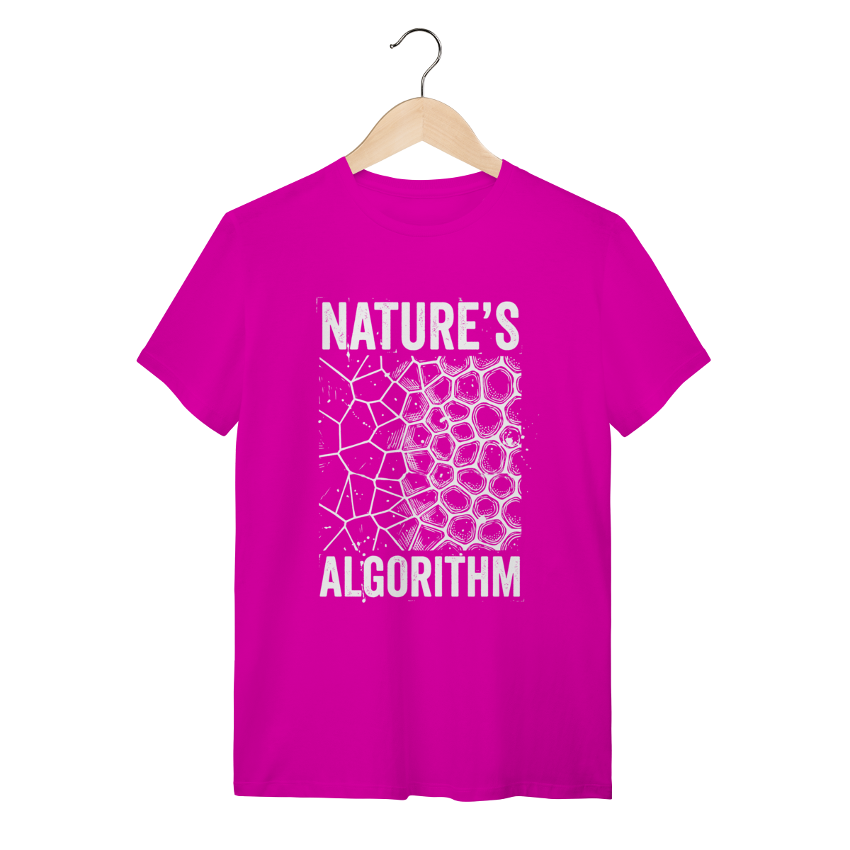 Camiseta Voronoi Diagram: A Geometria da Natureza (Arquitetura & Math)