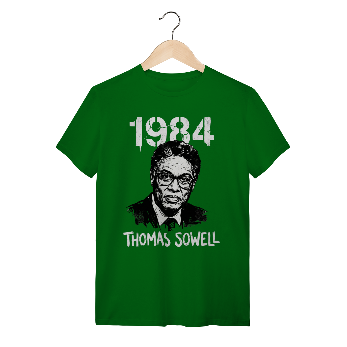 Camiseta Thomas Sowell: A Verdade vs 1984
