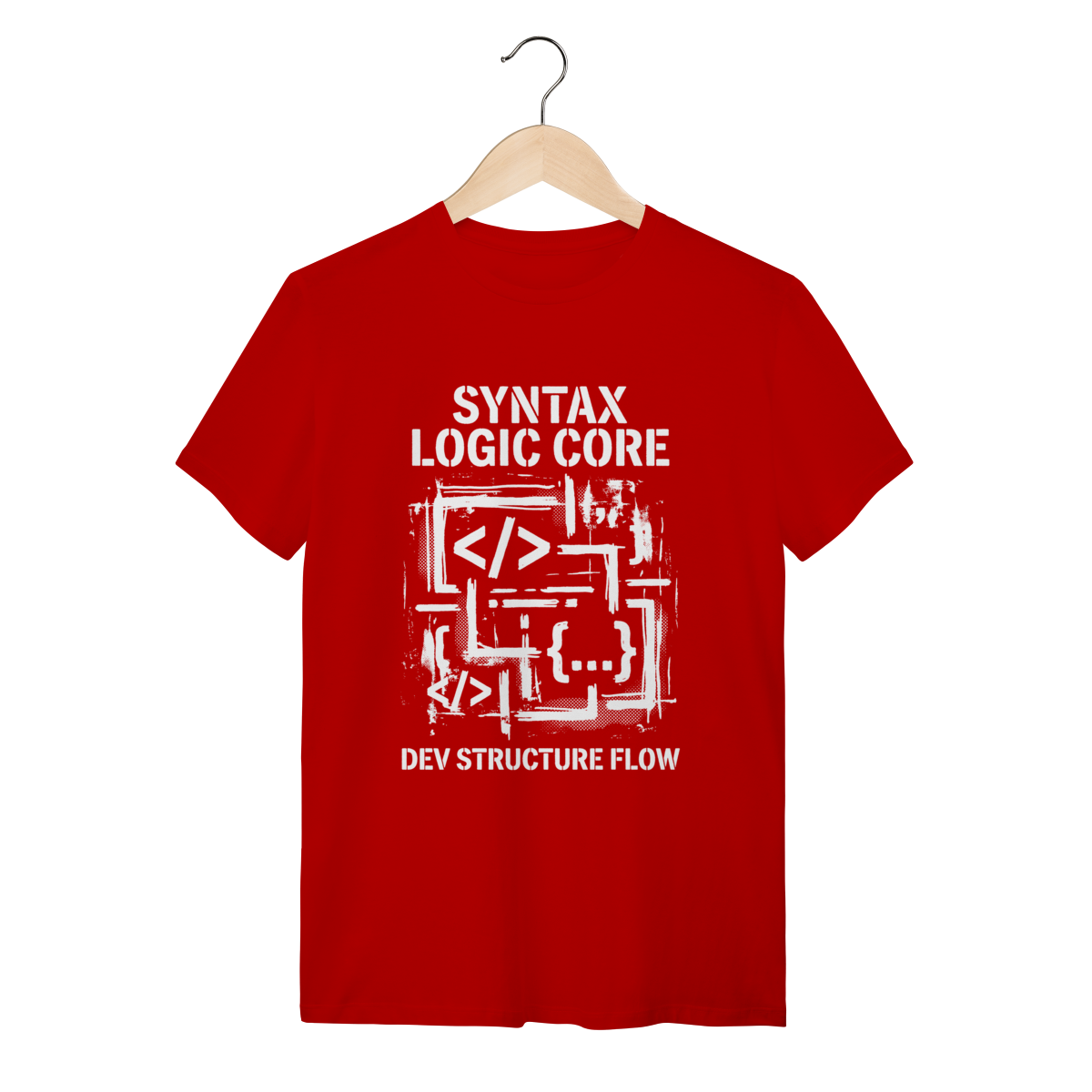 Camiseta Syntax Dev: O Código do Criador 