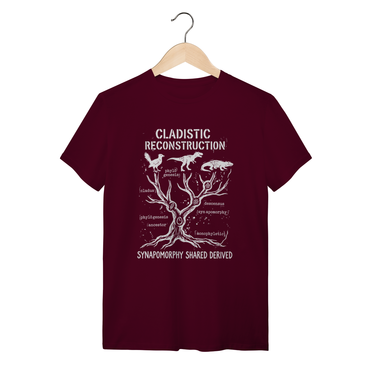 Camiseta Cladística: A Árvore da Vida dos Dinossauros