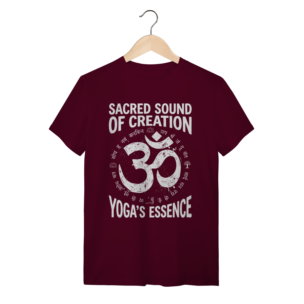 Camiseta Símbolo Om: A Vibração Primordial do Universo