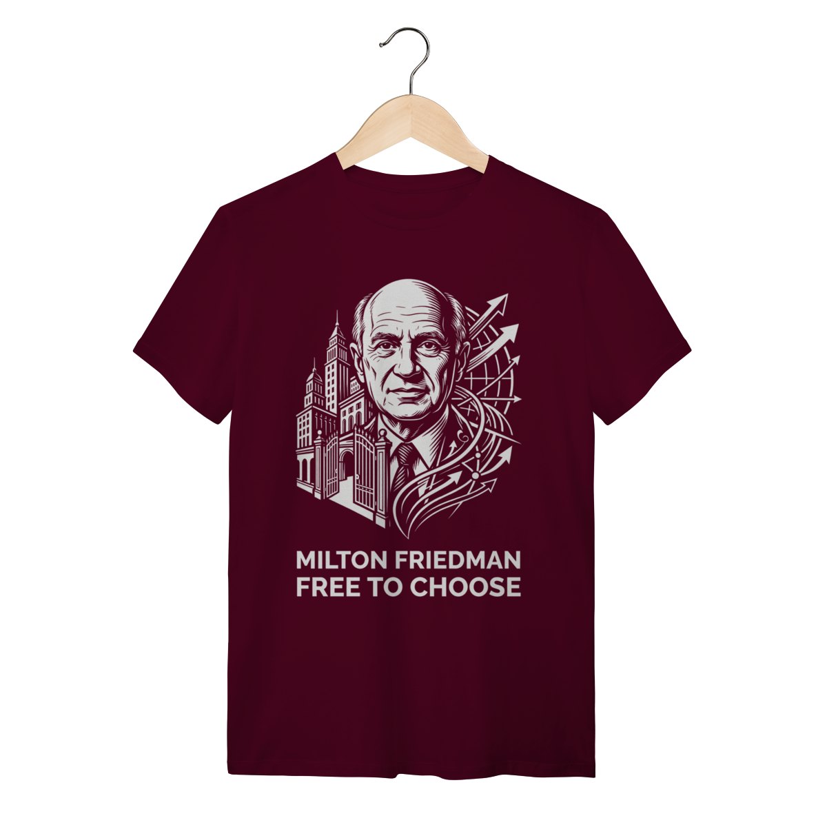 Camiseta Milton Friedman – Economia