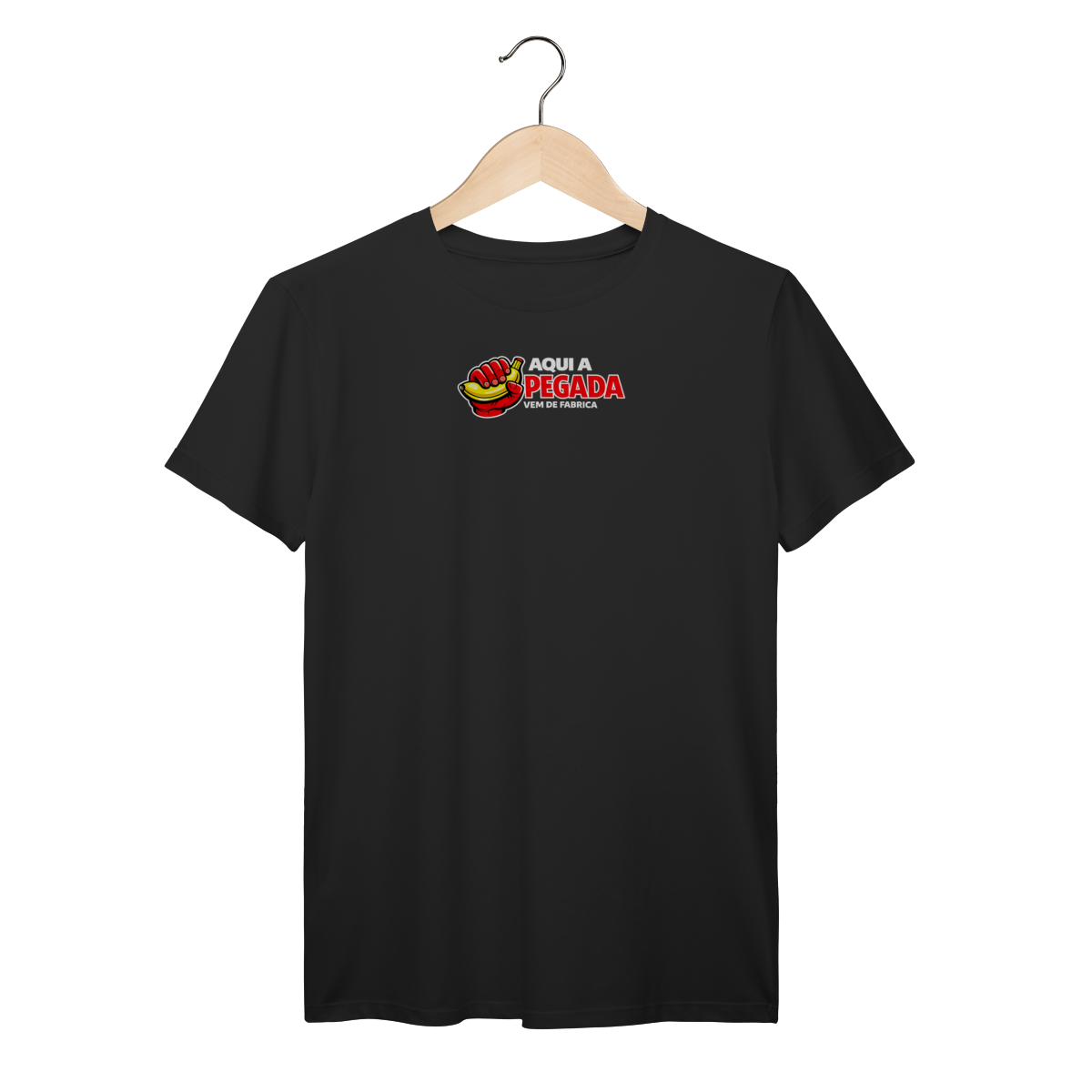 Camiseta Aqui a Pegada Vem de Fábrica