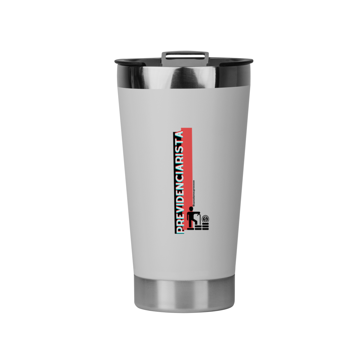 Copo térmico previdenciarista