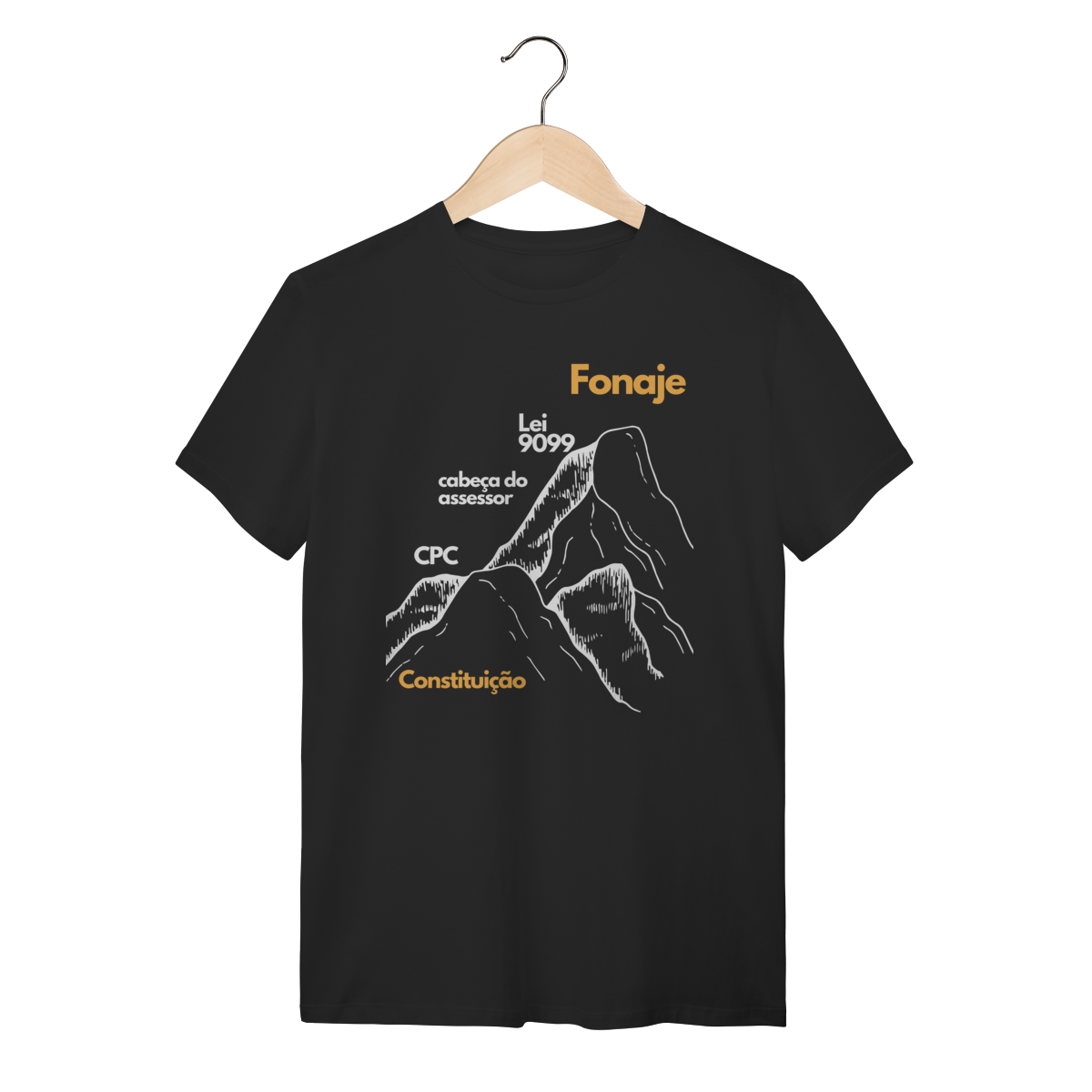 Tshirt Fonaje Lei 9099 cabeça assessor