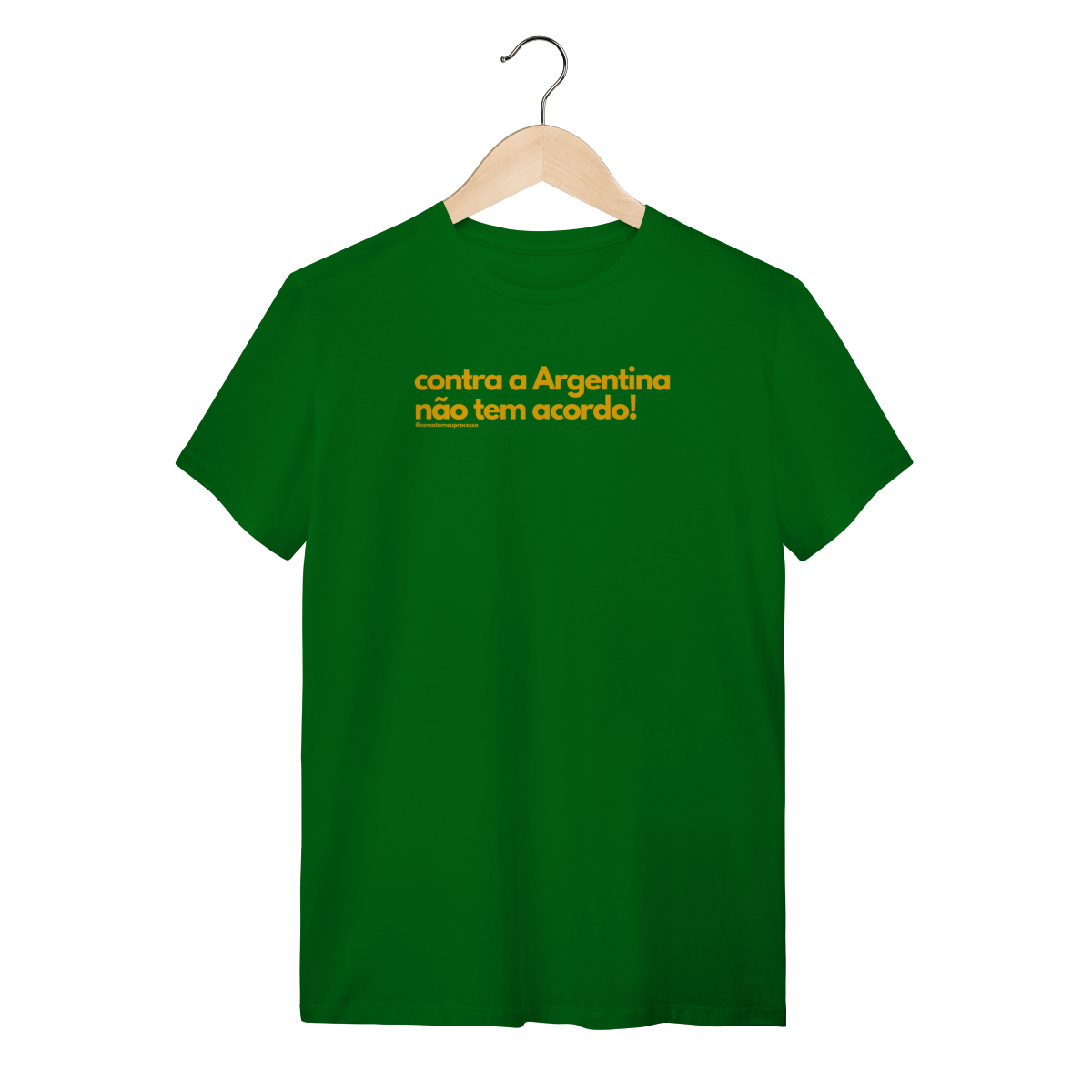 Tshirt contra a Argentina não tem acordo
