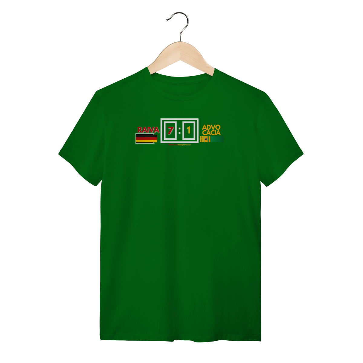 Tshirt raiva 7 x 1 advocacia