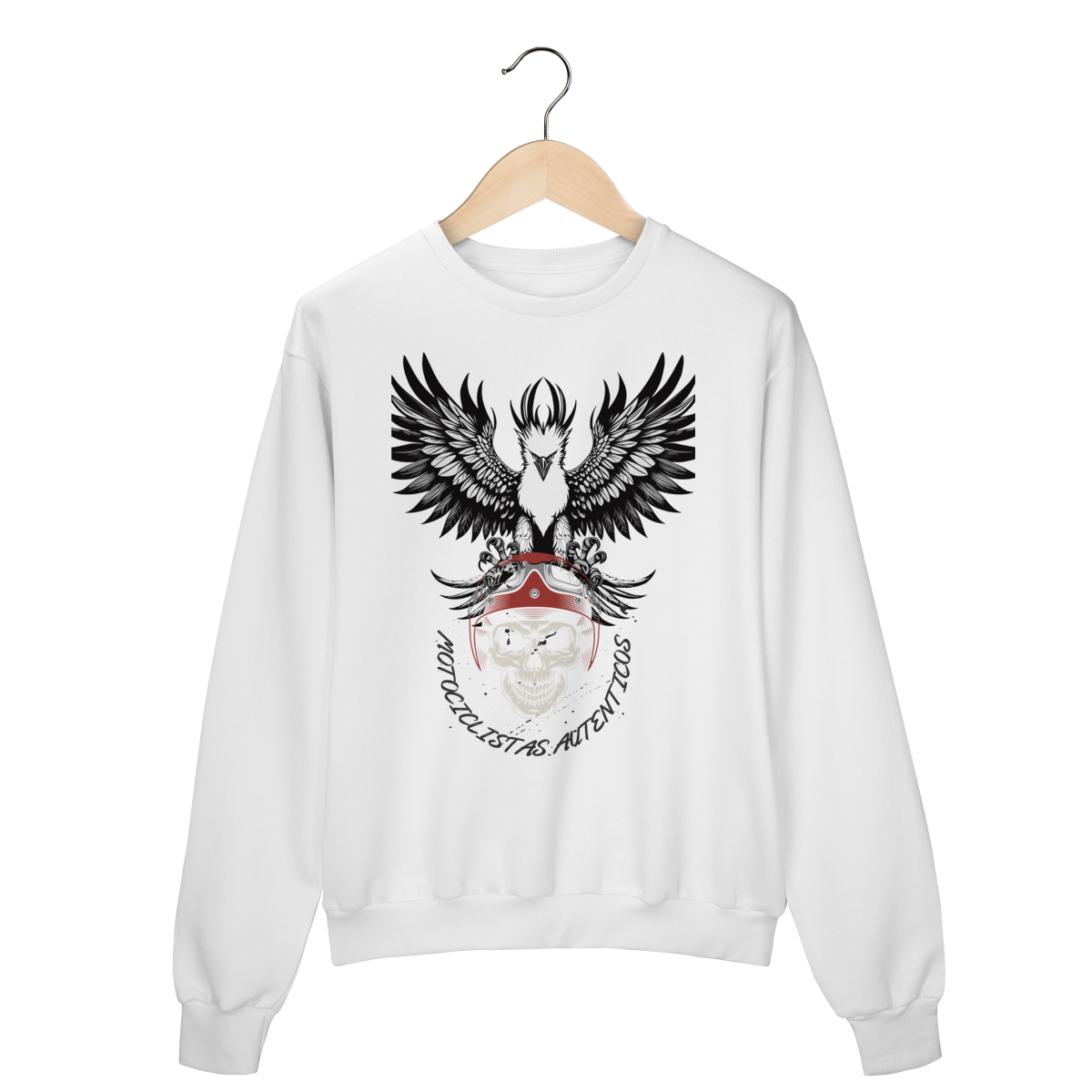 Motociclista Harpia Real Moletom