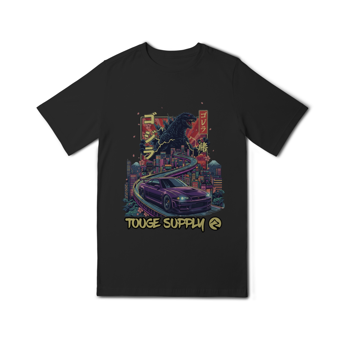 Camiseta Infantil (10 a 14) - Godzilla (R34)