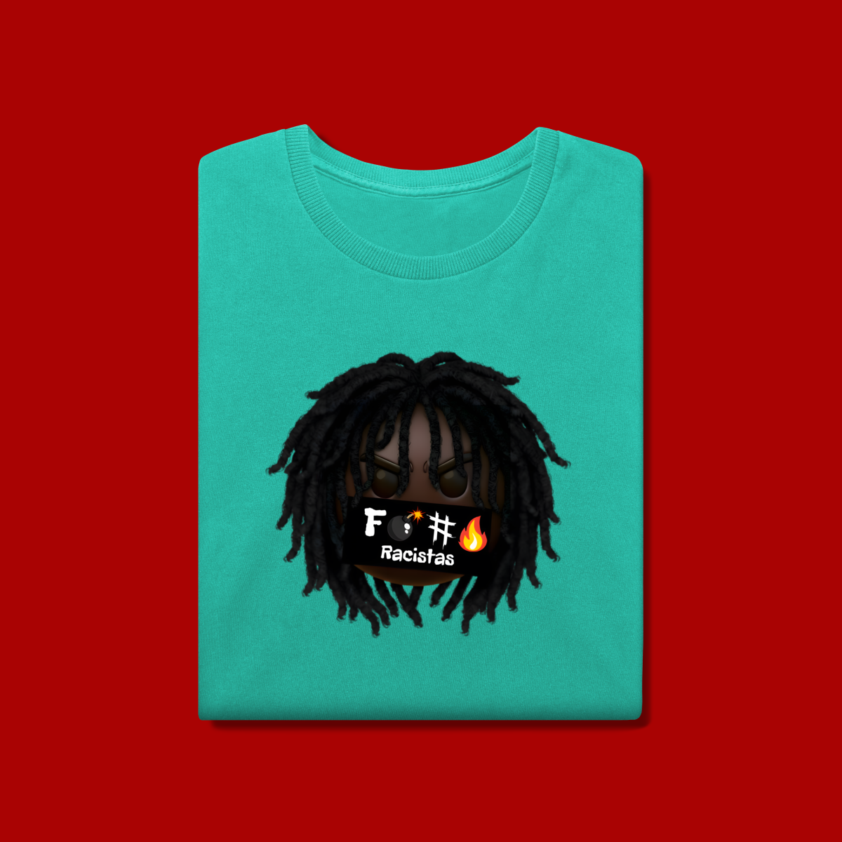 T-Shirt Estonada Black Emoji 