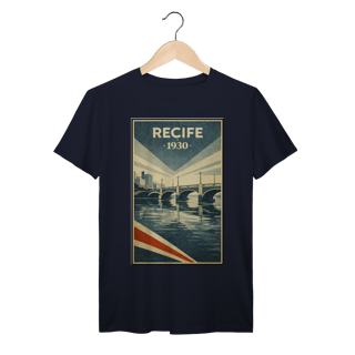 Recife 1930 – Ponte Histórica Vintage Poster