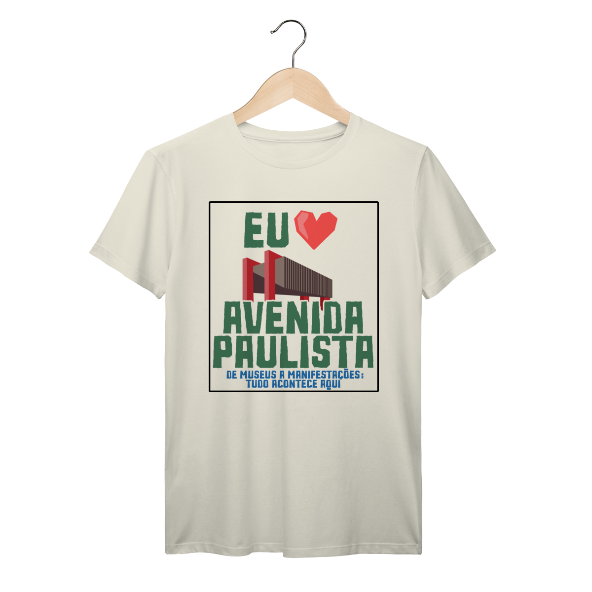 Camiseta Avenida Paulista São Paulo – Eu ❤️ Paulista