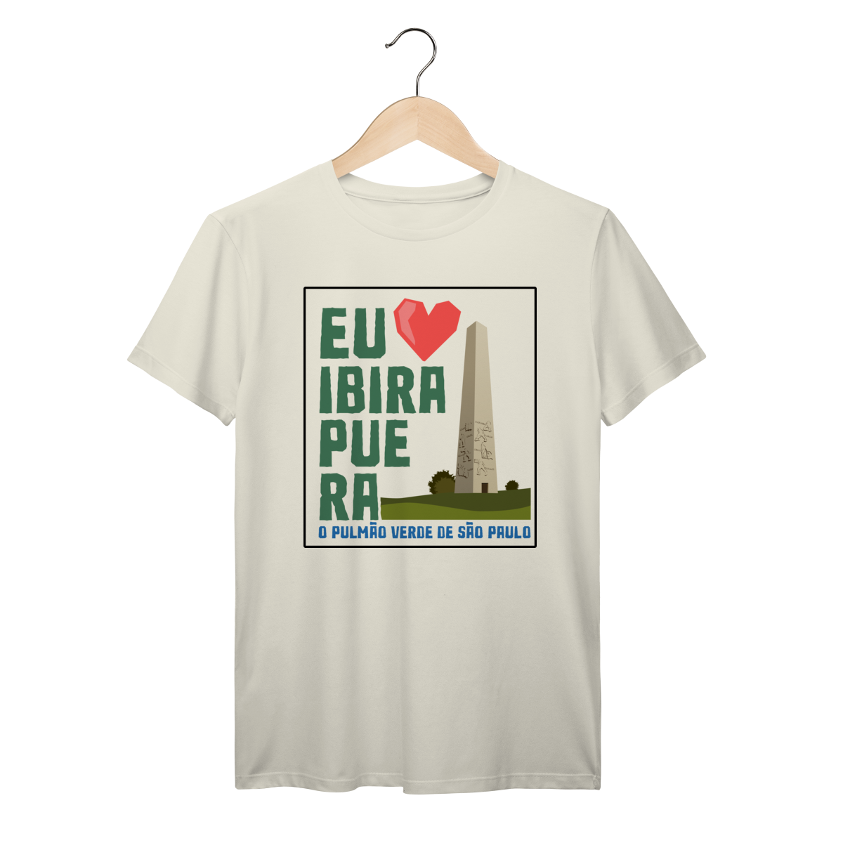 Camiseta Ibirapuera São Paulo – Eu ❤️ Ibirapuera