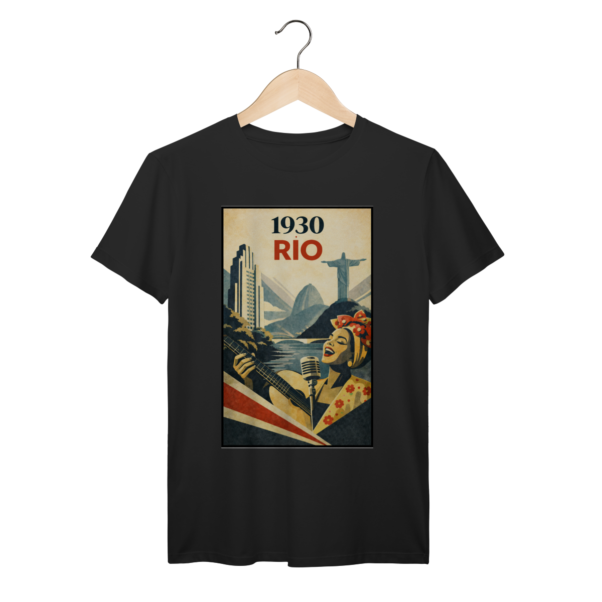 Rio 1930 – Música Brasileira Vintage Poster
