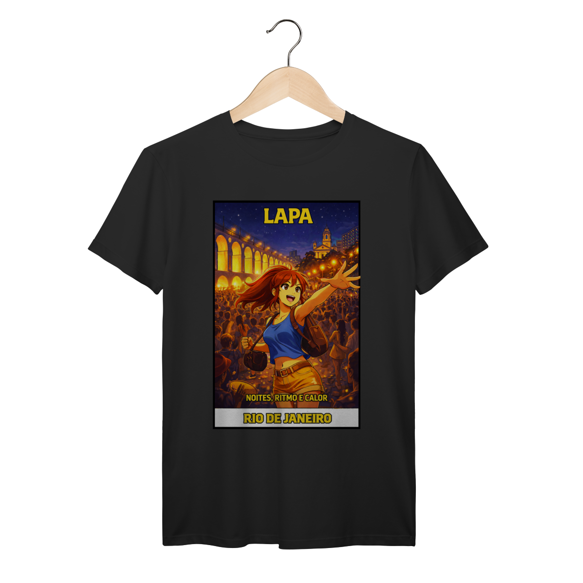 Camiseta Lapa Rio de Janeiro – Noites, Ritmo e Calor
