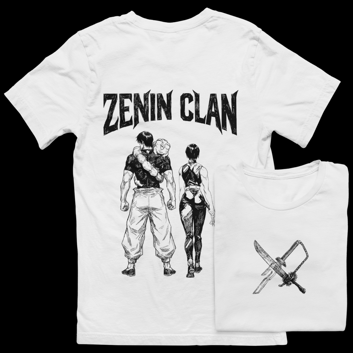 Camiseta LEGADO ZENIN (Branco/Cinza)