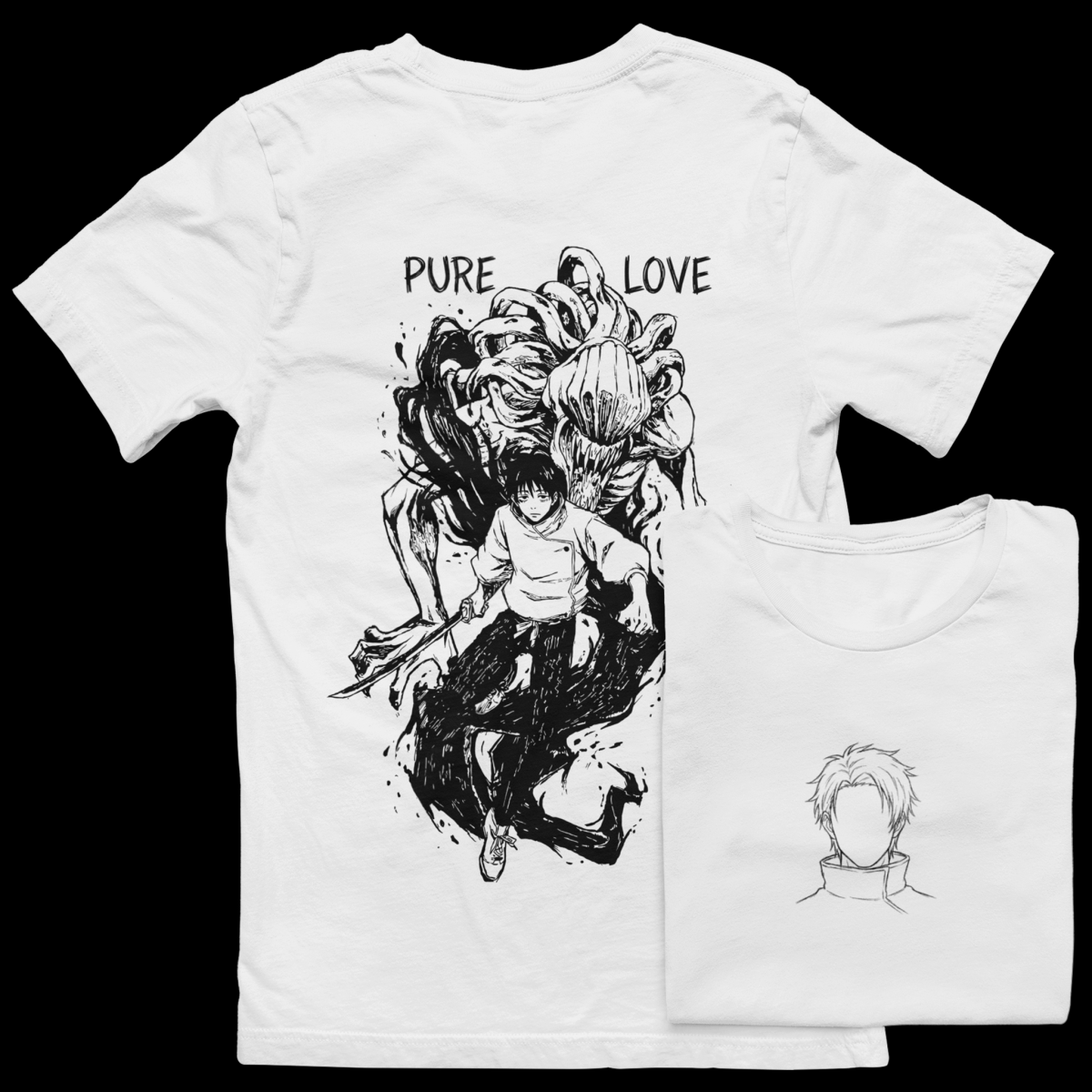 Camiseta VÍNCULO ETERNO (Branco/Cinza)