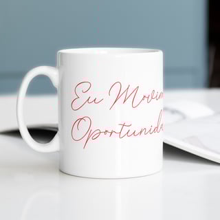 Caneca  - Eu Movimento Oportunidades