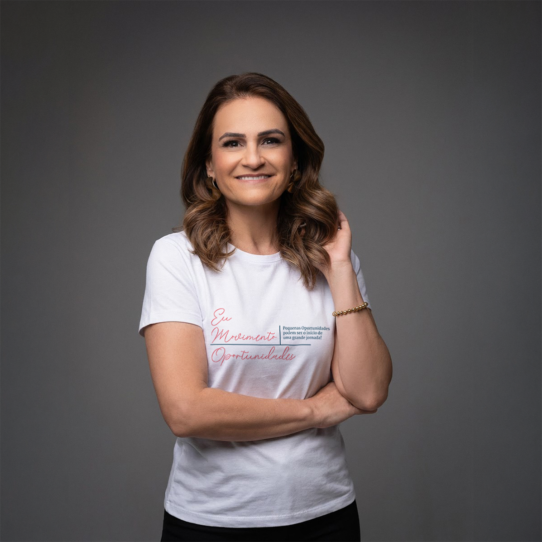 Babylook Empreendedora Feminina | Eu Movimento Oportunidades – Rede Prosperidade Plena