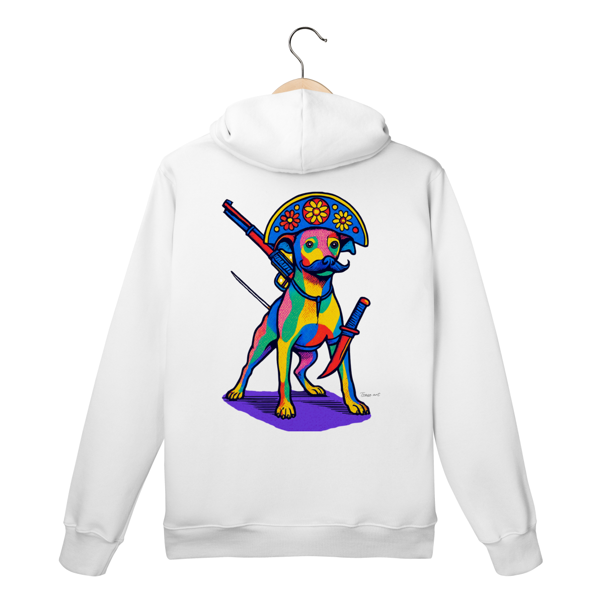 Nome do produto: Moletom Canguru - Caramelo Cangaceiro