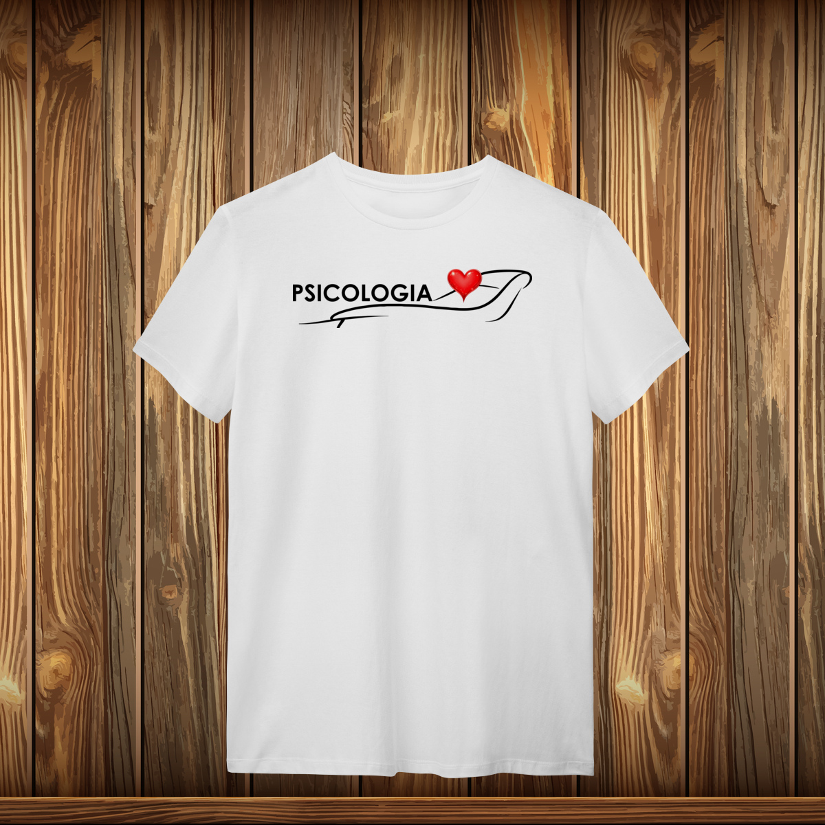 T-Shirt Quality - PSICOLOGIA - LOVE