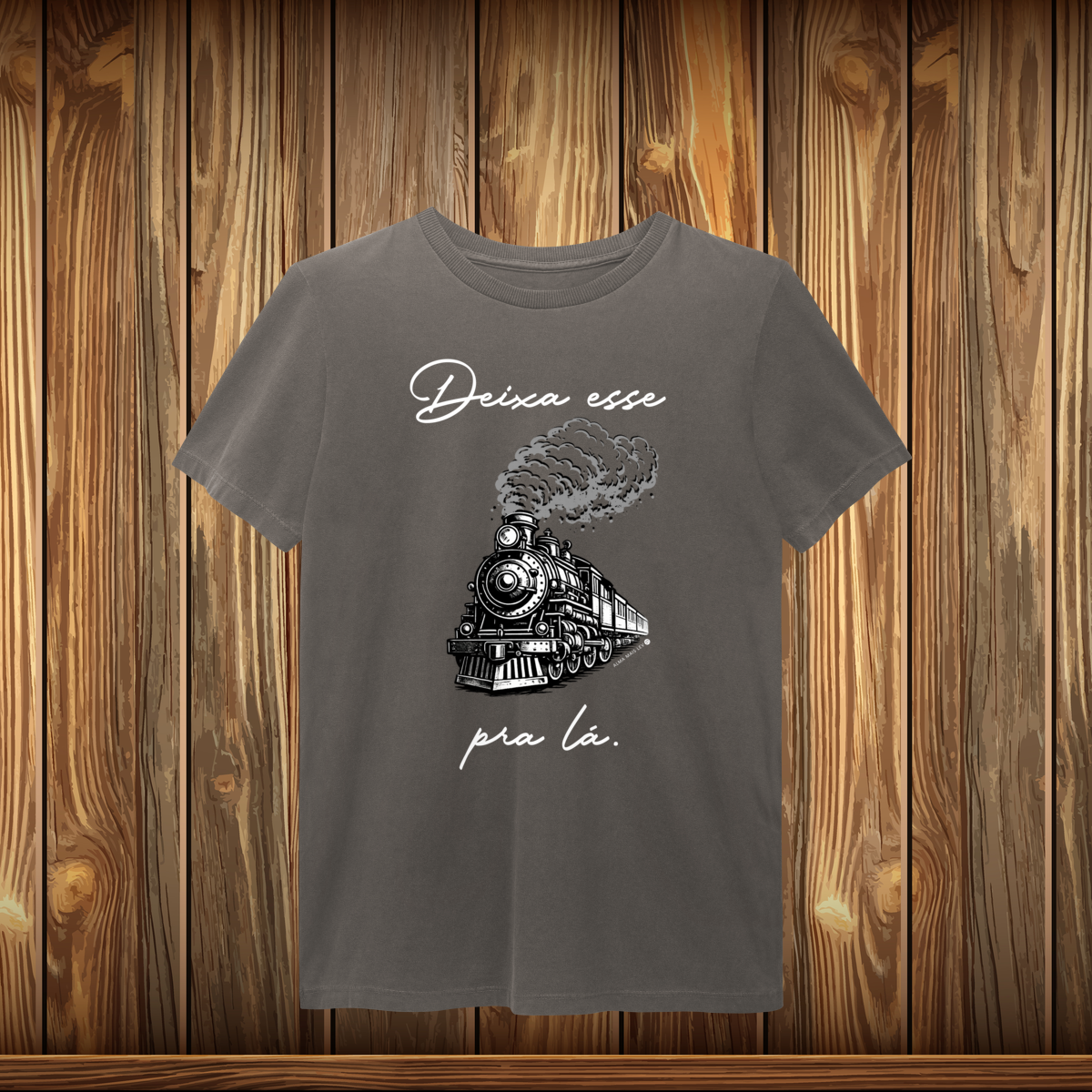 T-Shirt Estonada - DEIXE ESSE TREM