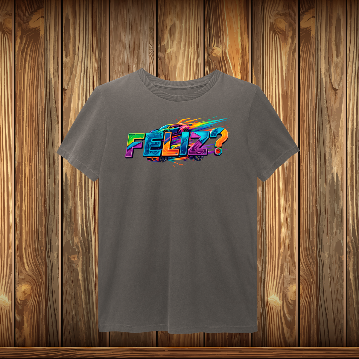 T-Shirt Estonada - FELIZ (car)