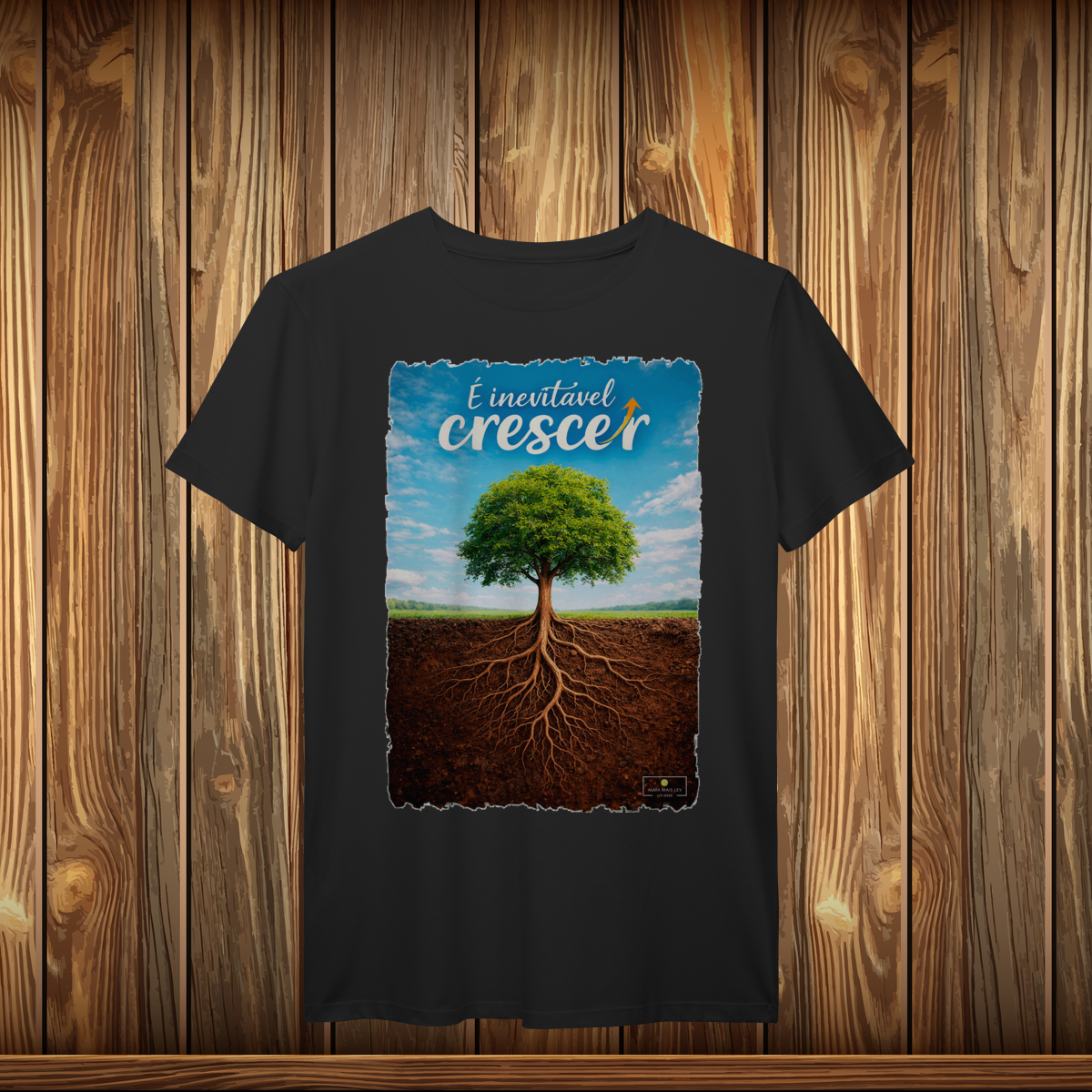 T-Shirt Prime - É INEVITÁVEL CRESCER